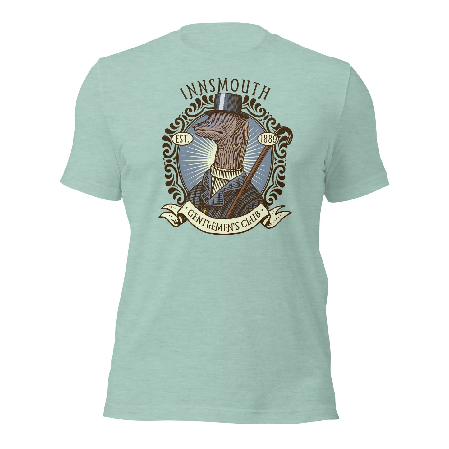 L’Ombre sur Innsmouth Lovecraft Moray Gentleman T-shirt unisexe