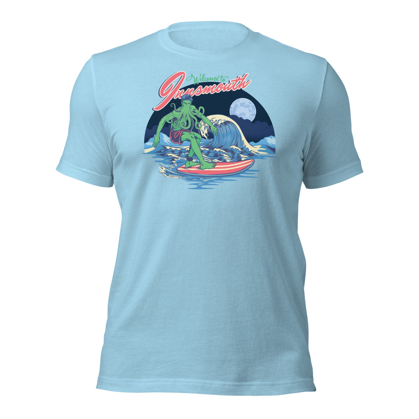 Innsmouth Surf Lovecraft T-shirt unisexe