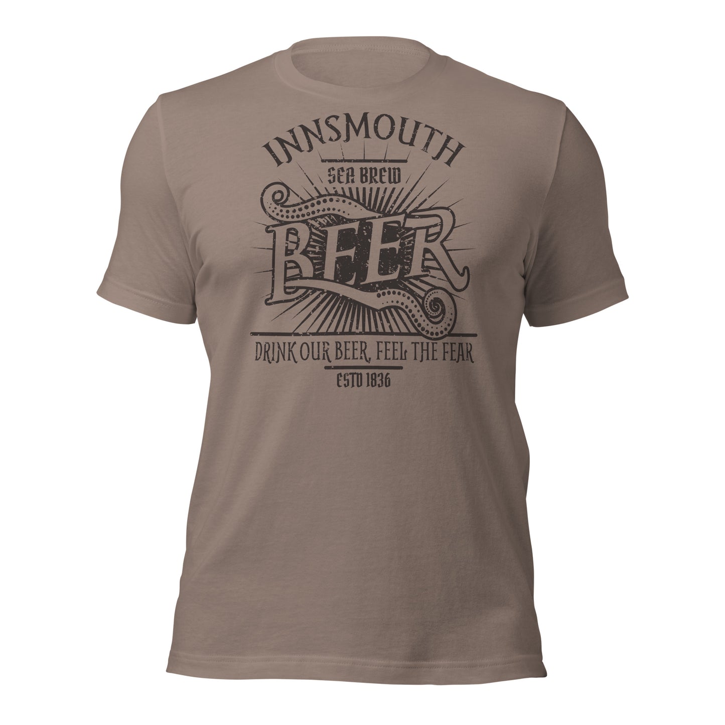 Innsmouth Beer Label Lovecraft T-shirt unisexe