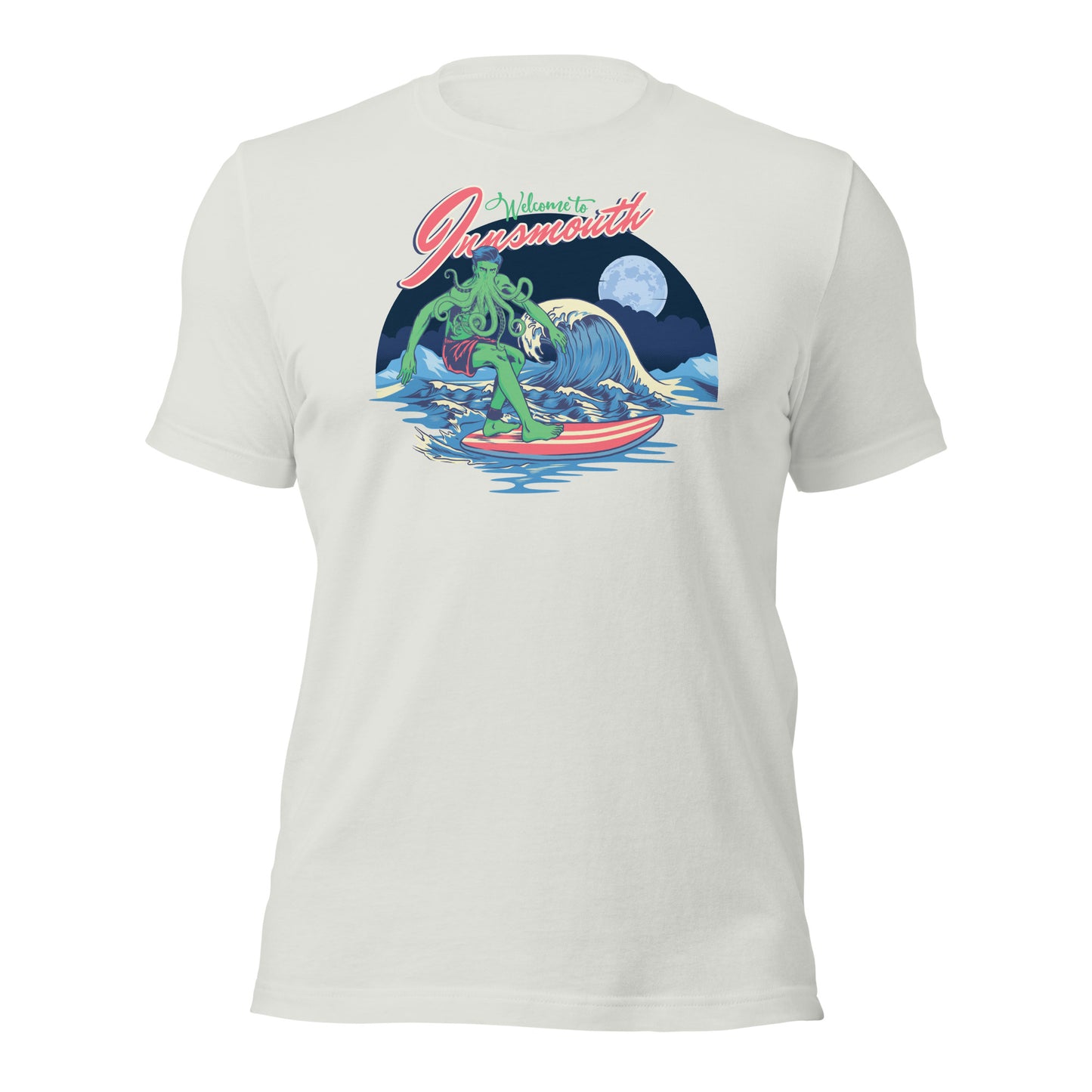 Innsmouth Surf Lovecraft T-shirt unisexe