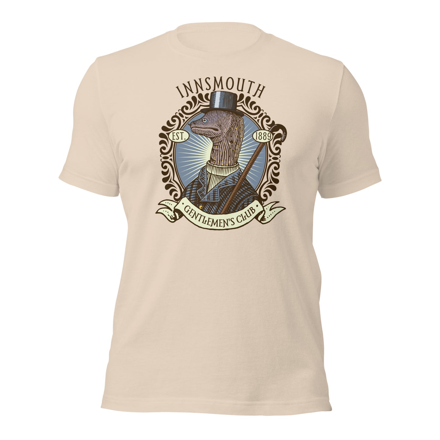 L’Ombre sur Innsmouth Lovecraft Moray Gentleman T-shirt unisexe