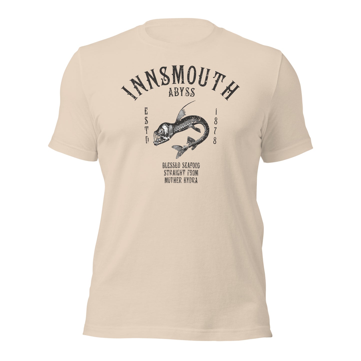 Innsmouth Fruits de mer Poissons de haute mer Viperfish T-shirt unisexe