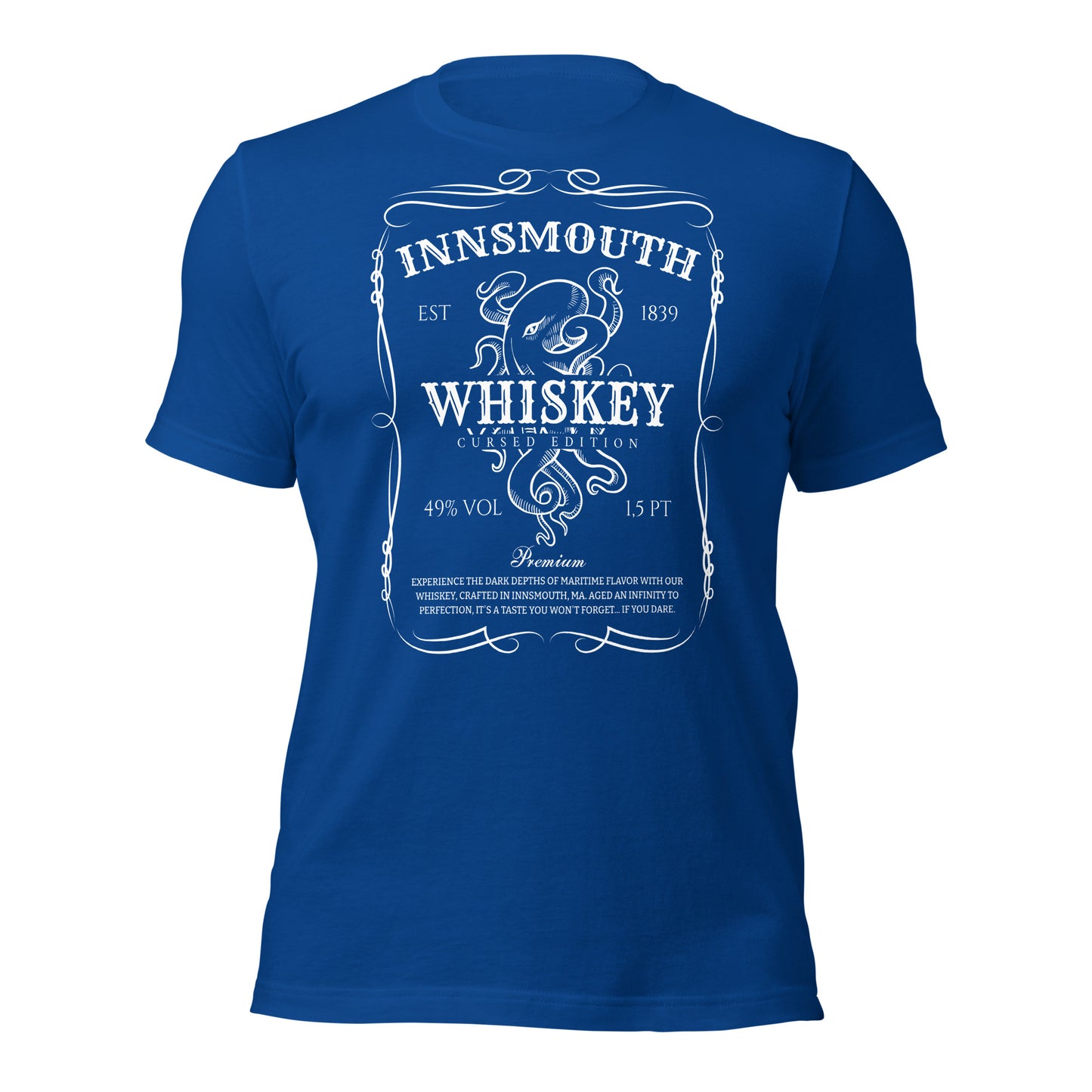 Innsmouth Whiskey Label Lovecraft Unisex t-shirt