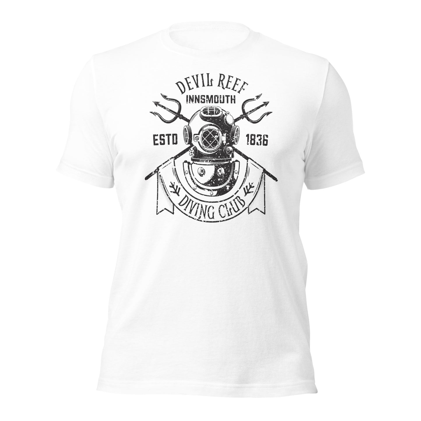 Camiseta unisex Club de Buceo Innsmouth Lovecraftian