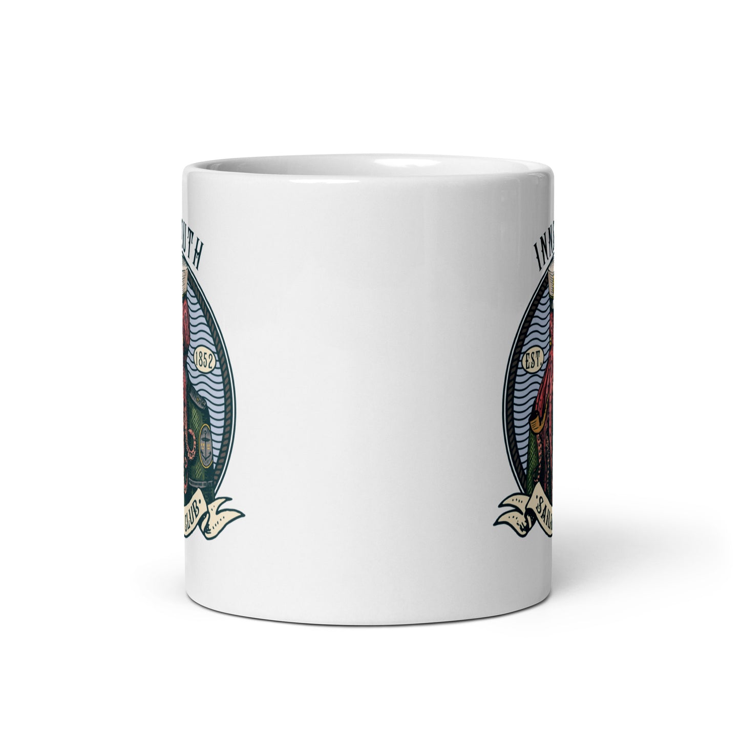 Cthulhu Sailor Innsmouth Tasse brillante blanche